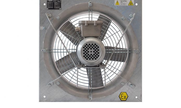 VD-EX Ex-Proof Duvar Tipi Aksiyal Fanlar