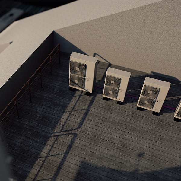 HAVA SOĞUTMALI HEAT PUMP DIŞ ÜNİTELER - Görsel 4